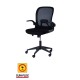 Reguliuojamo aukščio kėdė SUN-FLEX®HIDEAWAY CHAIR,  91-101 cm, juodas rėmas, juoda sėdima vieta