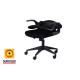 Reguliuojamo aukščio kėdė SUN-FLEX®HIDEAWAY CHAIR,  91-101 cm, juodas rėmas, juoda sėdima vieta