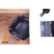 Reguliuojamo aukščio kėdė SUN-FLEX®HIDEAWAY CHAIR,  91-101 cm, juodas rėmas, juoda sėdima vieta