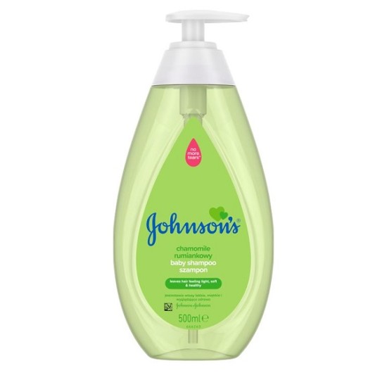 Šampūnas JOHNSONS Baby, Ramunėlių, 500 ml