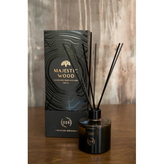 Namų kvapas ODORO Bronze edition "Majestic Wood", 225 ml