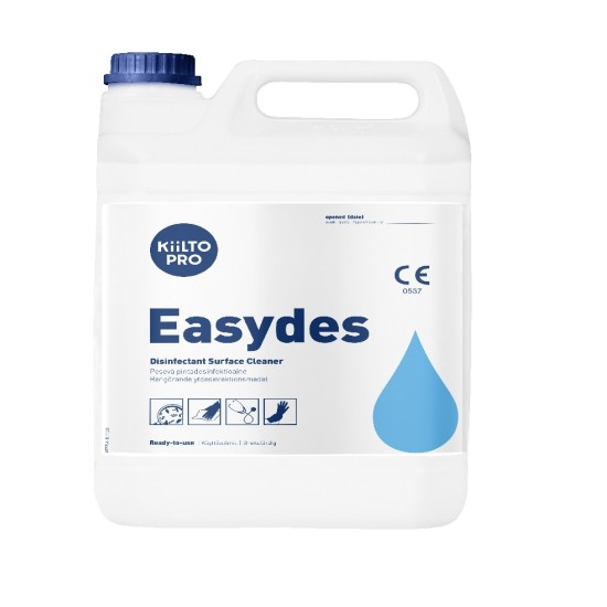 Dezinfekcinė priemonė įvairiems paviršiams KIILTO EASYDES, 5 l