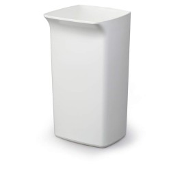 Šiukšlių dėžė rūšiavimui DURABIN® 40L stačiakampė, balta sp. (dangtis perkamas atskirai)