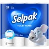Tualetinis popierius SELPAK, 140 lapų, 3 sluoksniai, 32 vnt.