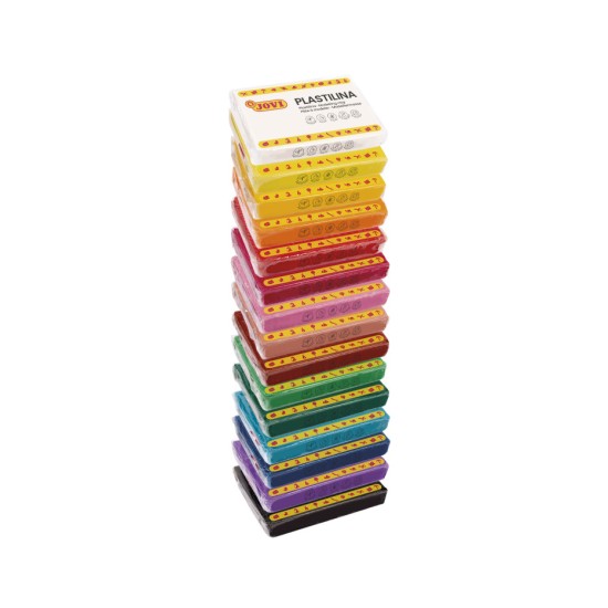 Plastilinas JOVI, 350 g, įvairių spalvų