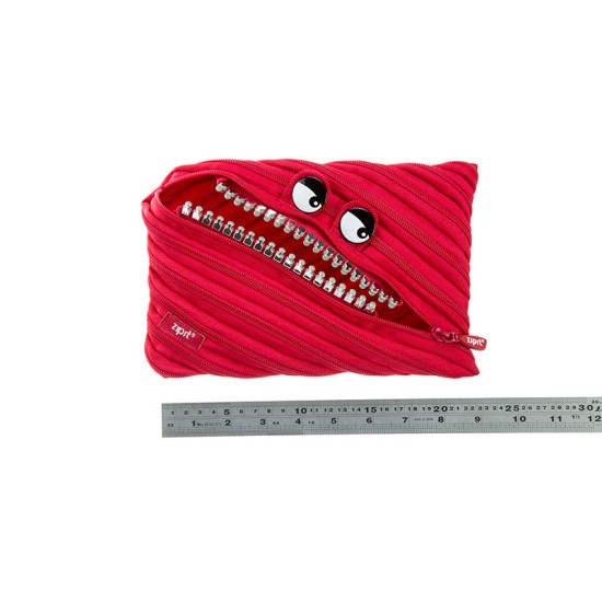 Penalas-pieštukinė ZIPIT Grillz Monster Jumbo Pouch, ZTMJ-GR-RI, Raudona