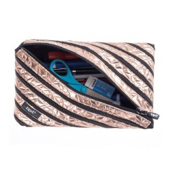 Penalas-pieštukinė ZIPIT Metallic Jumbo Pouch, ZTJ-MT-1, Bronzinė