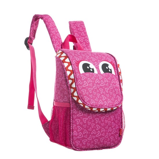 Pietų dėžutė su petnešomis, ZIPIT, Wildlings Lunch Bag, LBWD-HIPS, Rožinės sp.