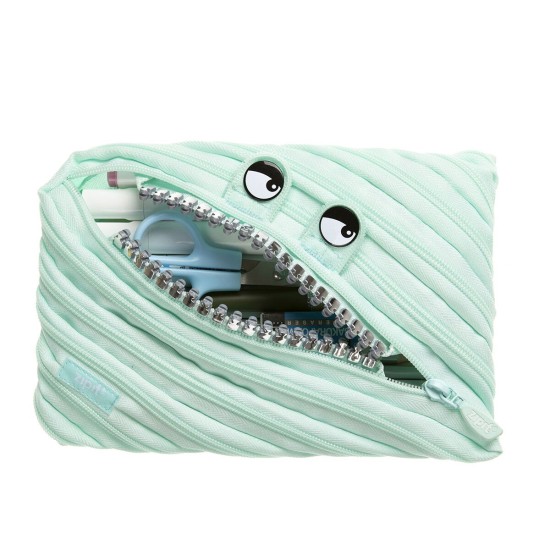 Penalas-pieštukinė ZIPIT Grillz Monster Jumbo Pouch, ZTMJ-GR6, Mėtų spalvos