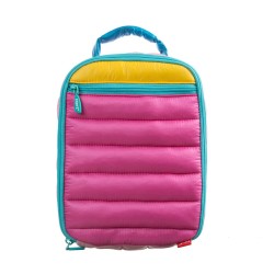 Pietų dėžutė + pakelis ledo, ZIPIT, Puffer Lunch Bag, LB-P1, Rožinės spalvos