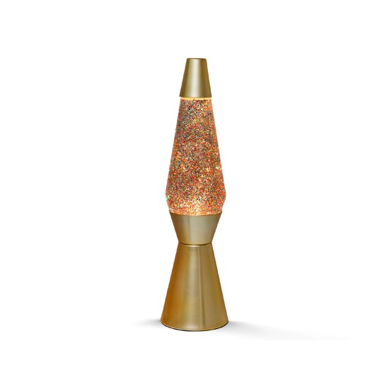Lava lempa Itotal Gold Glitter