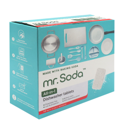 Indaplovės tabletės MR.SODA su soda, 30 vnt.