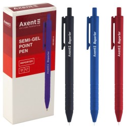 Automatinis tušinukas REPORTER, Axent, 0.7mm, mėlynos sp.