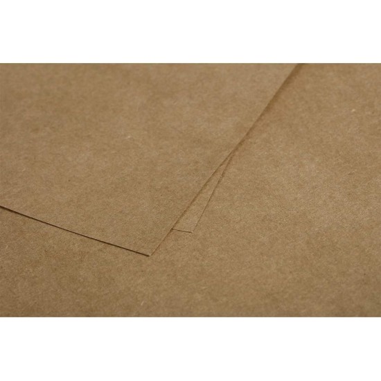 Dekoratyvinis kraft popieriaus vokas POLLEN, Clairefontaine, C6 (114x162mm), 120gsm, rudos sp.