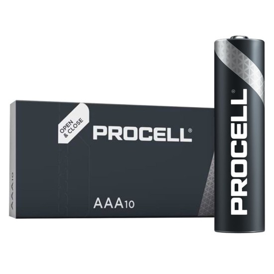 Baterijos DURACELL Procell Constant Power, AAA (LR03), 10 vnt.