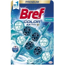 WC valiklis-gaiviklis BREF Color Aktiv Ocean, 2x50g