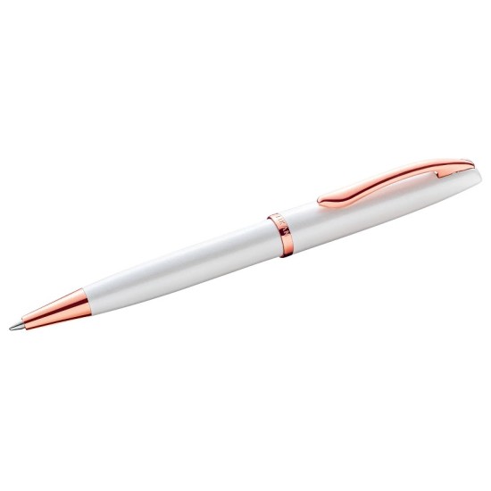 Tušinukas JAZZ NOBLE, Pelikan, baltos sp. metalinis korpusas, pasukamas, dovanų dėžutėje