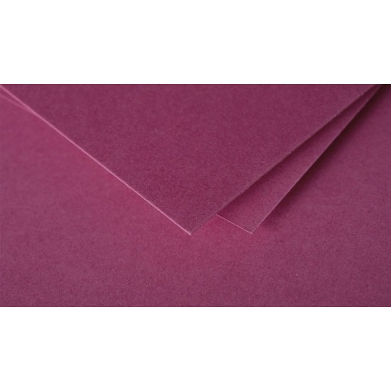 Dekoratyvinis vokas POLLEN, Clairefontaine, C6 (114x162mm), 120gsm, avietinės sp.