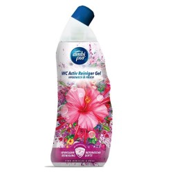 Gelinis WC valiklis AMBI PUR Pink Hibiscus & Rose, 750ml