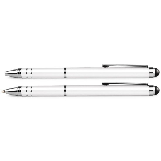 Tušinukas SMARTPHONE PEN, Forpus, metalinis baltos sp. korpusas, 0.7mm, pasukamas, dėžutėje