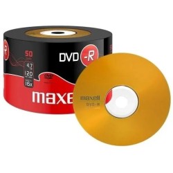 DVD-R diskai MAXELL, 4,7GB, 16X, 120min., 50 vnt.