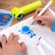 Purškiamų tekstilinių flomasterių rinkinys AIRBRUSH TEXTIL SET, Jolly