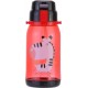 Gertuvė ZEBRA, CoolForSchool, 650ml, su užrakinamu dangteliu, permatomos raudonos sp. tritano plastikas
