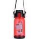 Gertuvė ZEBRA, CoolForSchool, 650ml, su užrakinamu dangteliu, permatomos raudonos sp. tritano plastikas