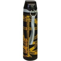 Gertuvė DANGER, CoolForSchool, 750ml, su užrakinamu dangteliu, juodos sp. tritano plastikas