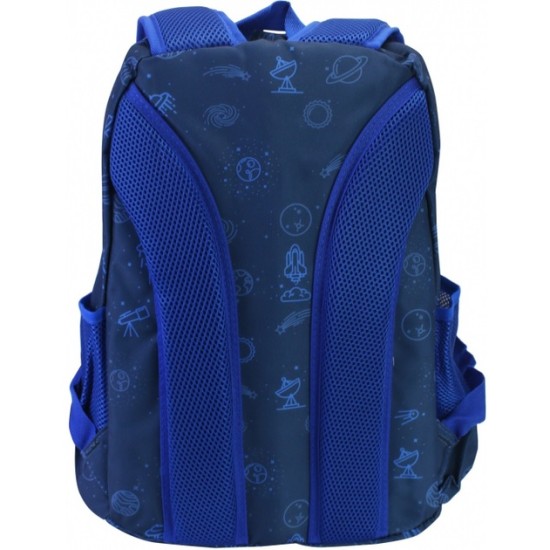 Mokyklinė kuprinė, CoolForSchool, su skyriumi 16.5" kompiuteriui, mėlynos sp.
