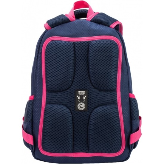 Mokyklinė kuprinė, CoolForSchool, su skyriumi 17" kompiuteriui, 430x300x170mm, mėlynos sp.