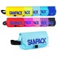 Penalas SAMPACK, 210x105 mm, su 2-iem skyriais, žalios sp.