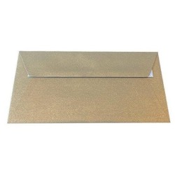 Dekoratyvinis vokas GOLD LEAF, Curious Metallics, DL, 120gsm