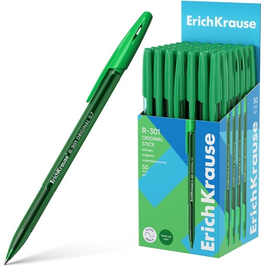 Tušinukas R-301 ORIGINAL STICK, ErichKrause, 1.0mm, žalios sp.