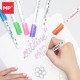 Spalvotų žymeklių rinkinys BE CREATIVE, MP, 8 metalizuotos + sidabro sp.