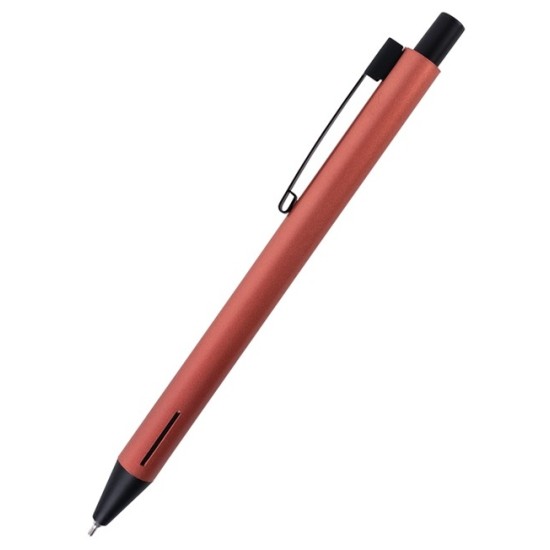 Automatinis tušinukas PRIME, Axent, 0.7mm, rožinio aukso sp. korpusas, mėlynos sp.