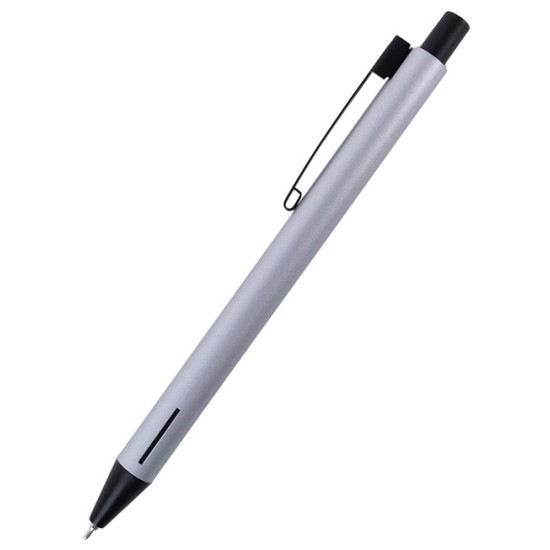 Automatinis tušinukas PRIME, Axent, 0.7mm, sidabro sp. metalinis korpusas, mėlynos sp.