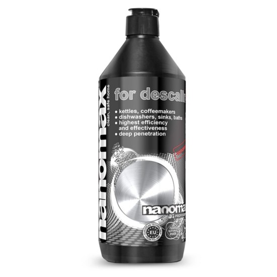 Kalkių nuosėdų šalinimo skystis NANOMAX Pro, 1 L