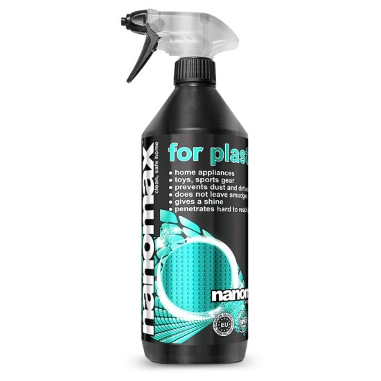Purškiamas plastikinių paviršių valiklis NANOMAX Pro, 500ml