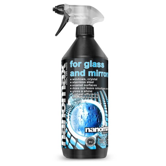 Purškiamas langų ir stiklo valiklis NANOMAX Pro, 1 L