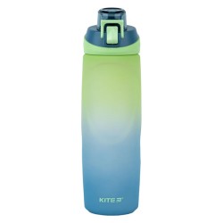 Gertuvė KITE, 760ml, su užrakinamu dangteliu, mėlynos/žalios sp. tritano plastikas