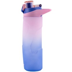 Gertuvė KITE, 760ml, su užrakinamu dangteliu, mėlynos/rožinės sp. tritano plastikas