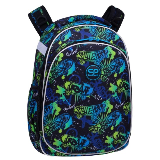 Mokyklinė kuprinė SKATE NIGHT, CoolPack, 16 L