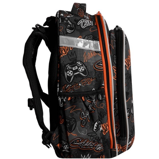 Mokyklinė kuprinė GAMER, CoolPack, 16 L
