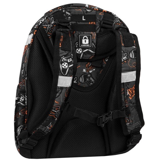 Mokyklinė kuprinė GAMER, CoolPack, 16 L
