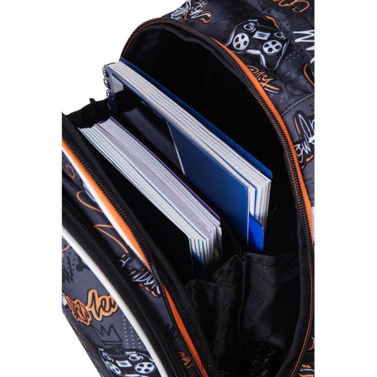 Mokyklinė kuprinė GAMER, CoolPack, 16 L