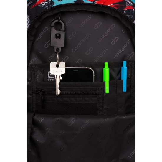 Mokyklinė kuprinė HASHTAG, CoolPack, 3-jų skyrių, 29 L