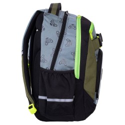 Mokyklinė kuprinė GAMING, CoolPack, 2-jų skyrių, 27 L