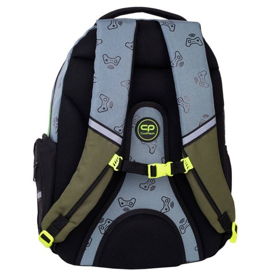 Mokyklinė kuprinė GAMING, CoolPack, 2-jų skyrių, 27 L