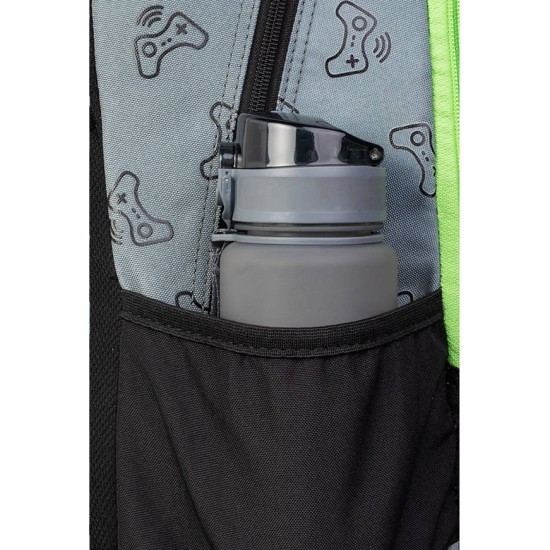 Mokyklinė kuprinė GAMING, CoolPack, 2-jų skyrių, 27 L